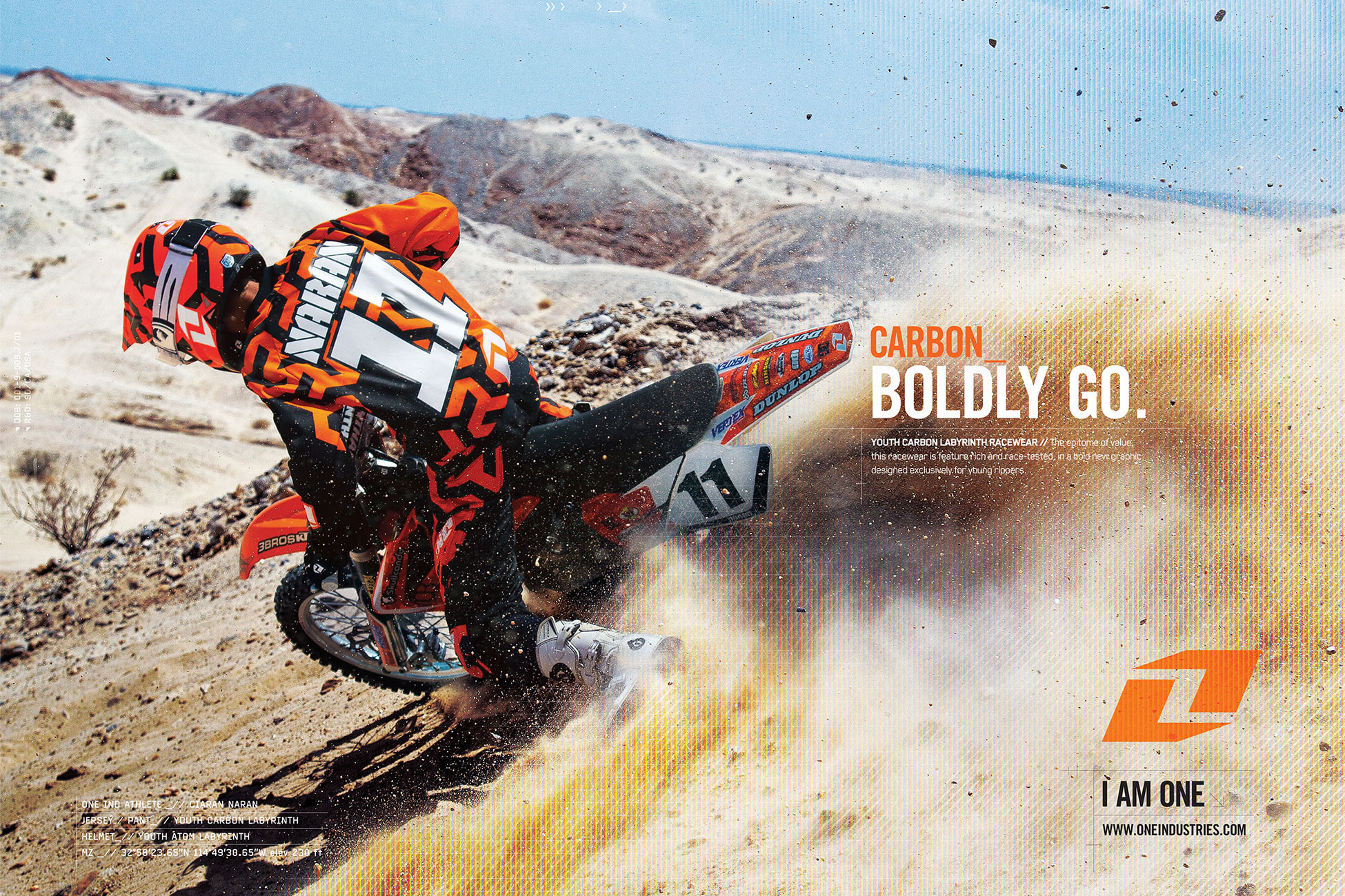 ONE Industries Print Ad