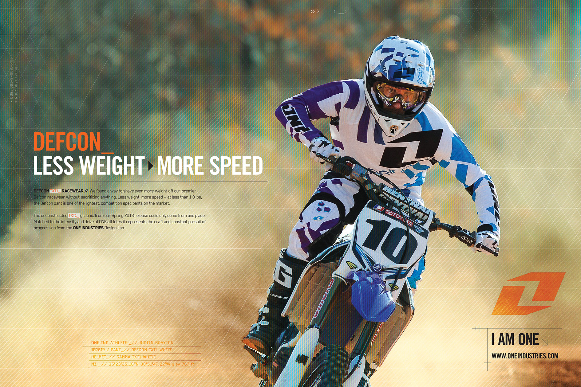 ONE Industries Print Ad